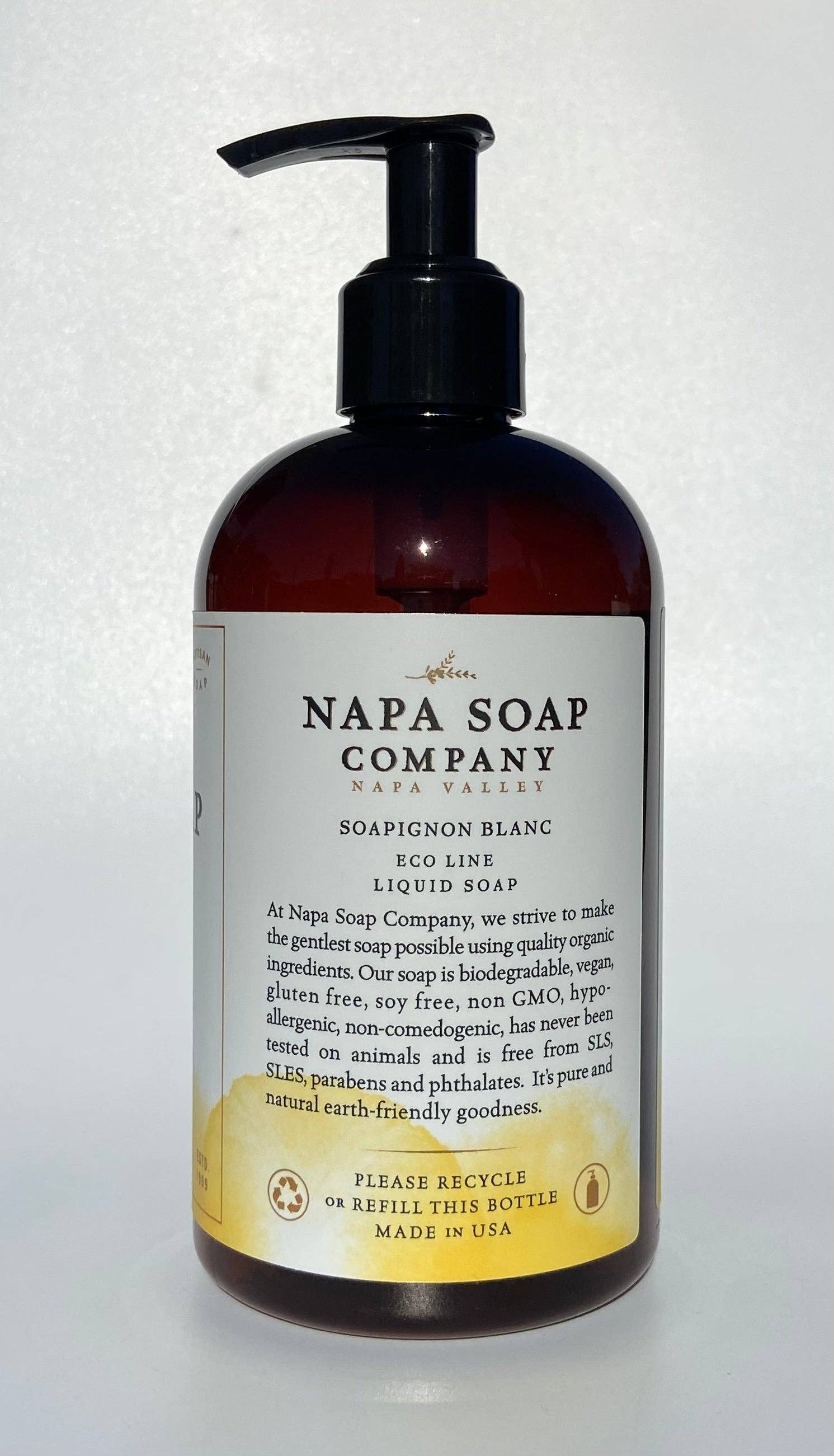 Napa Soap Company - Wholesale Hand Soap/Wash - Liquid Soap - Soapignon Blanc2