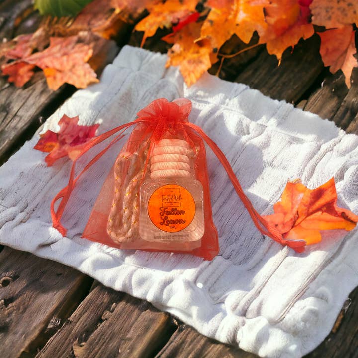 EcoAroma Car Diffuser Fallen Leaves 8ml -- Fall Collection for wholesale by The Twisted Wick