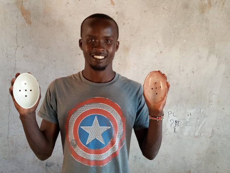 AARVEN – Saboneteira por atacado – Saboneteira Oval de Pedra-sabão10