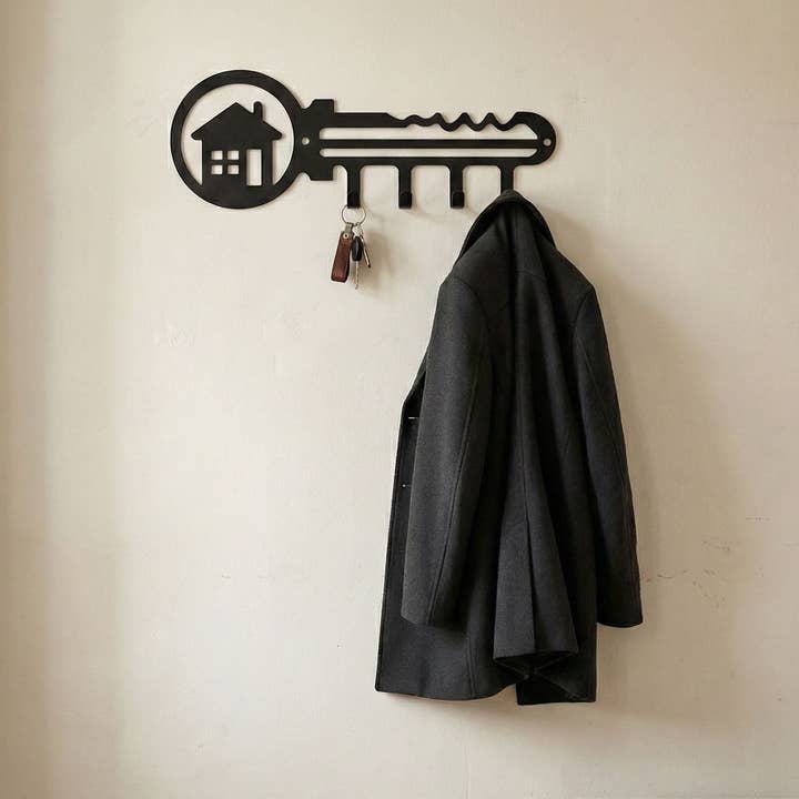 Metal Wall Key Holder for wholesale by Teraskyltit.fi