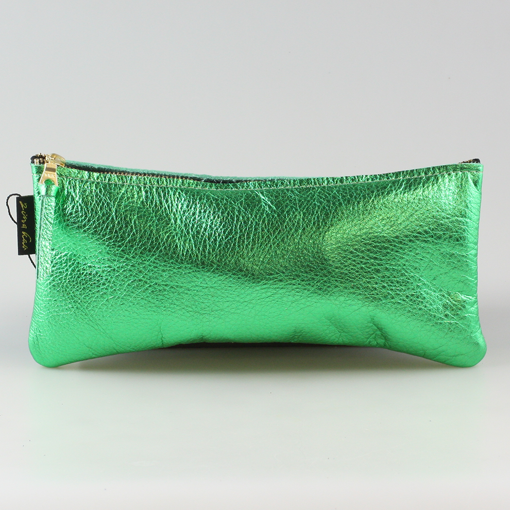 Zina Kao Exclusives - Wholesale Pencil Case/Pouch - The Metallic Pencil Case: 2 sizes! (Dean & Grant)18