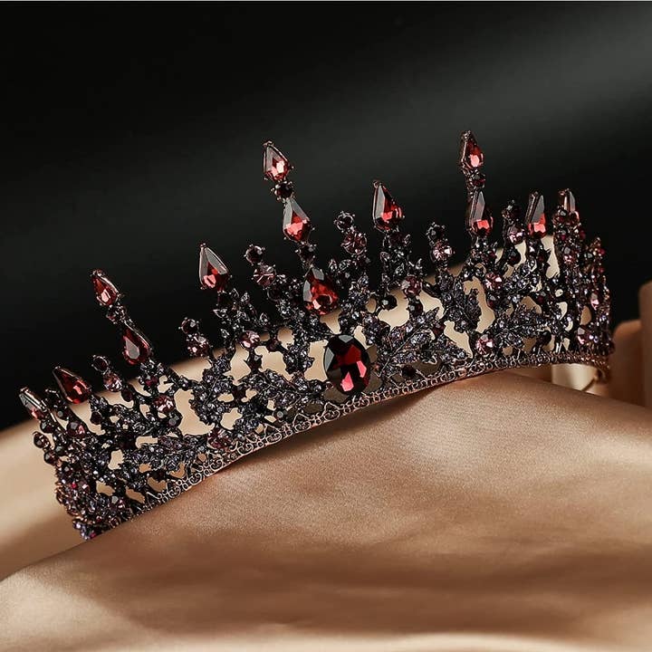 Happy Dream Gifts - Wholesale Tiara - Women's - Purple Gothic Crowns, Vintage Queen Tiara for Wedding Prom