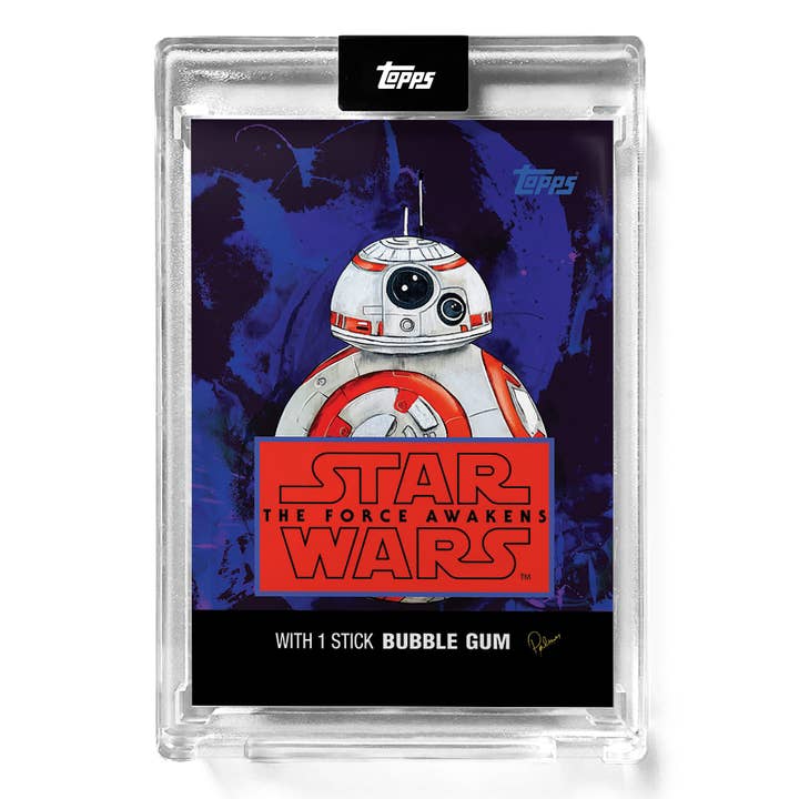 BB-8 - Topps Star Wars - Autographed for wholesale by Brittney Palmer Art