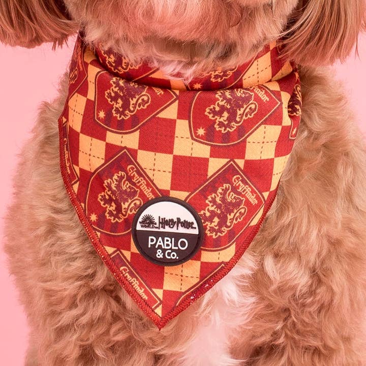 Harry Potter - Gryffindor: Bandana per cane per la vendita all'ingrosso da parte di Pablo & Co. Boutique