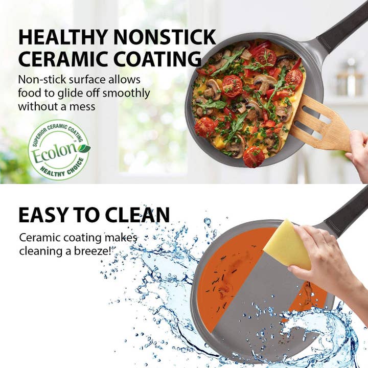 Neoflam - Wholesale Pan - Mitra 10" Crepe Pan in Red