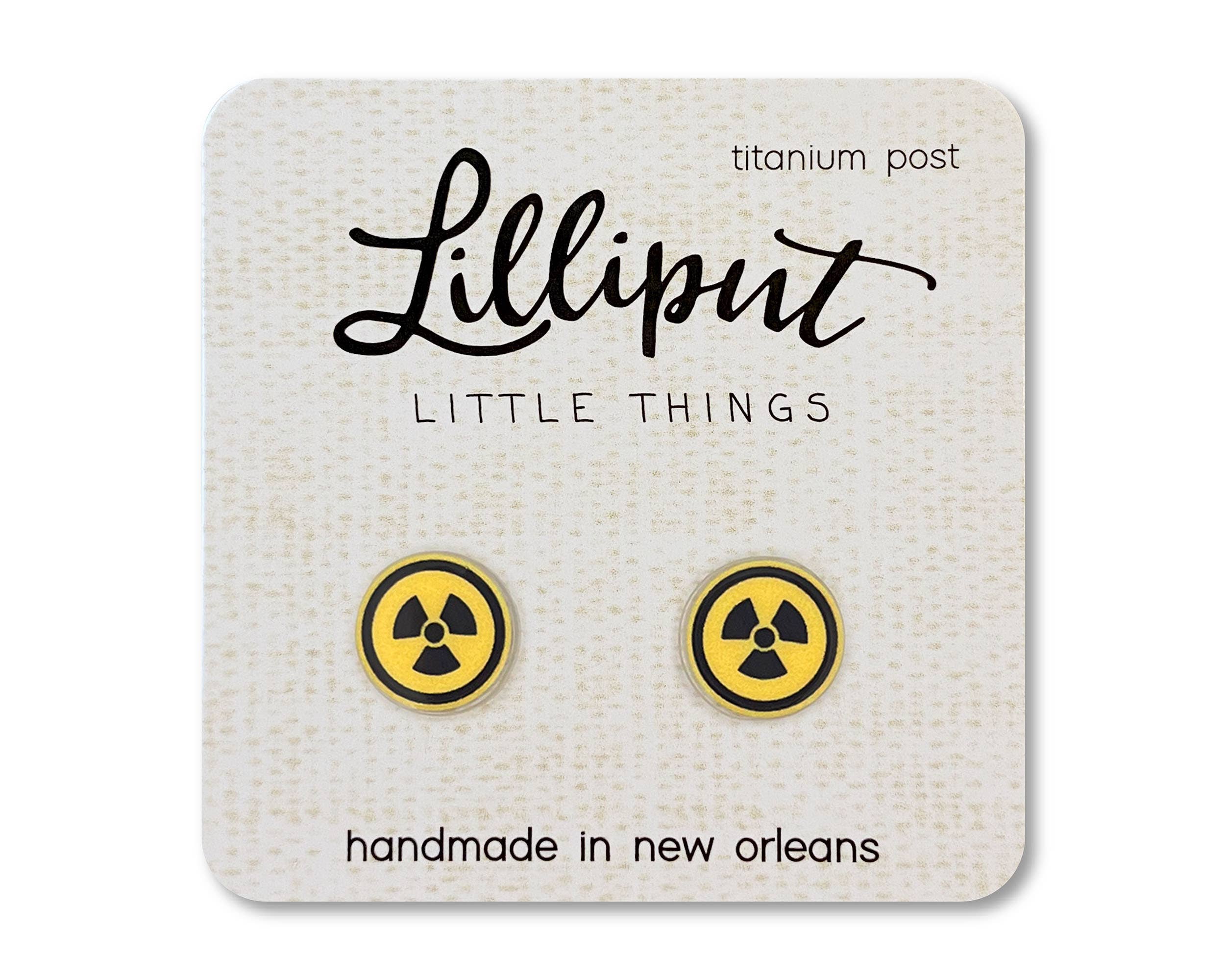Lilliput Little Things - Wholesale Knopjes/oorstekers - Rad Symbol oorbellen