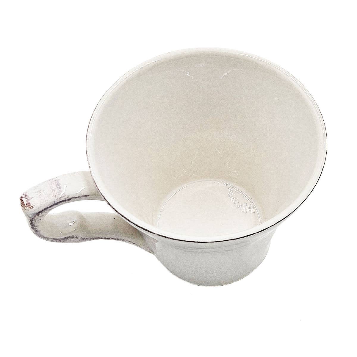 A&B Home Group Inc. – Chávena de chá por atacado – Conjunto de 2 Chávenas e Pires Brancos 24S/CTN3