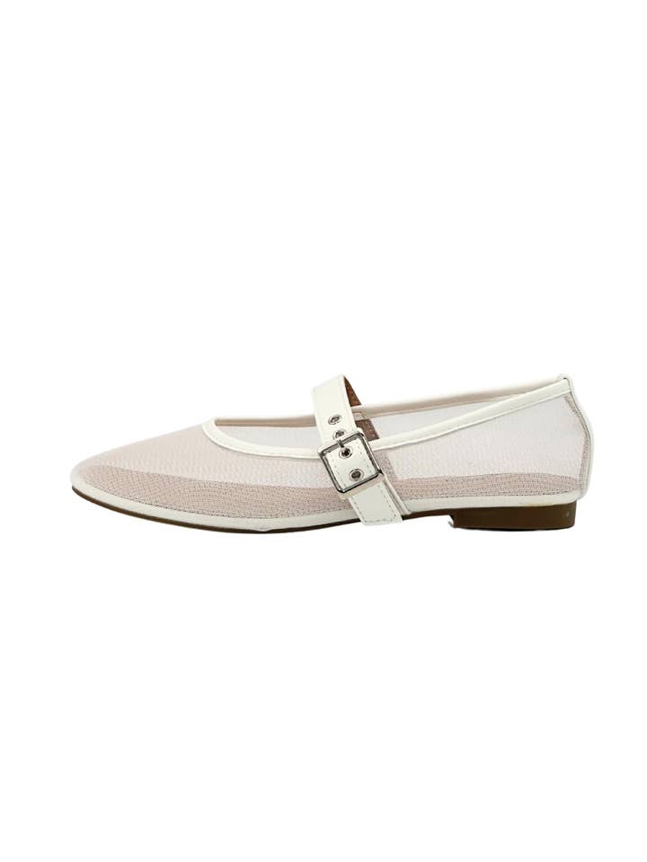 Stephan Paris - Wholesale Flats – Women’s - Light tulle ballet flats QQ-2319