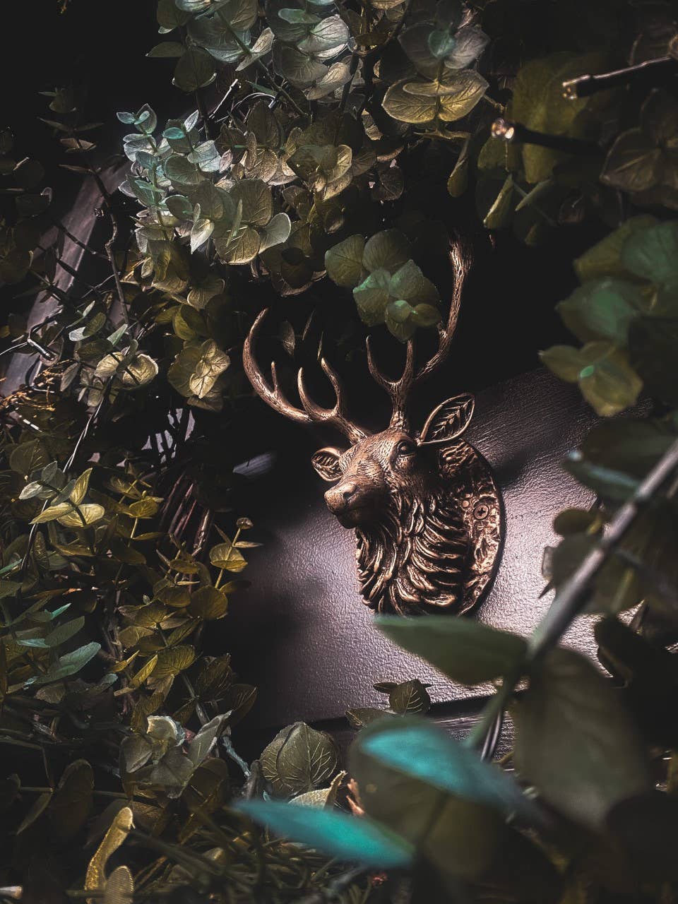 Brass bee - Wholesale Knob/pull - Stag Door Knocker - Heritage Finish1