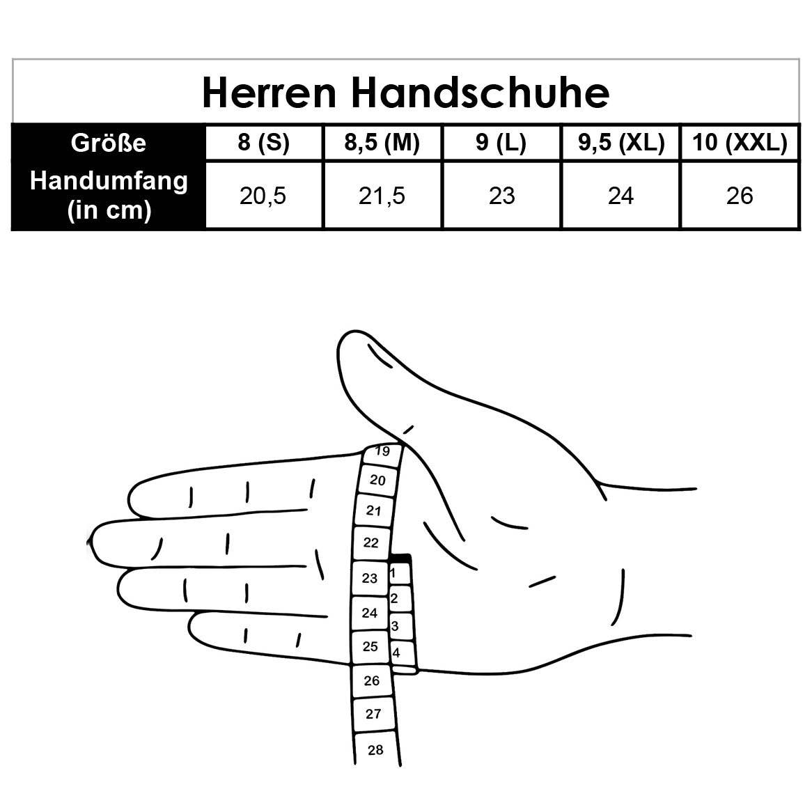 Hand Gewand HG GmbH – Luvas - Unissexo por atacado – adam - luva clássica em pele de ovelha merino24