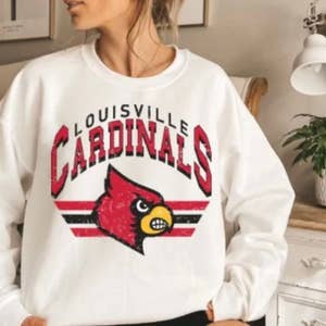 Little Earth NCAA Louisville Cardinals Team Color Feather Earrings