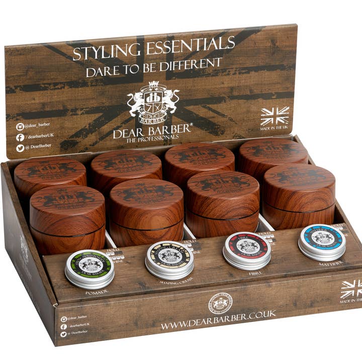 Filled Counter Top Display - Styling for wholesale by Dear Barber