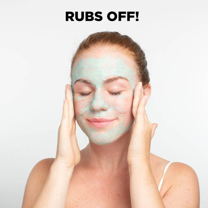 HEAR ME RAW - Wholesale Gezichtsmasker - The Clarifier met Franse groene klei Reisformaat - 0,5 fl oz4