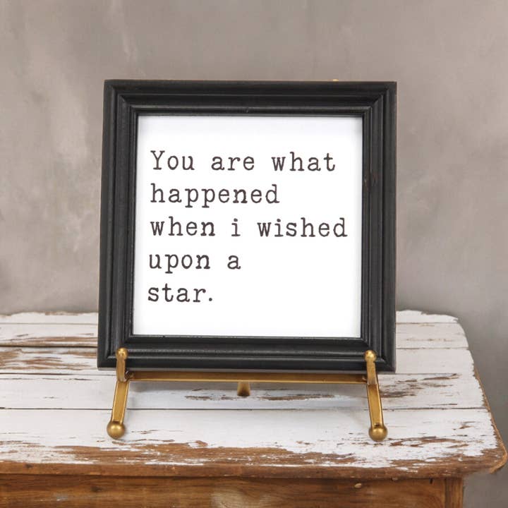 Cheungs Home Decor - Venta al por mayor Caballetes - Mini caballete de mesa Axia en forma de H7