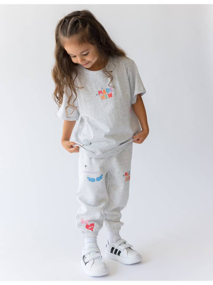 Elevated Faith - Wholesale Screen Printed T-Shirt - Kids - Made New Kids Tee7