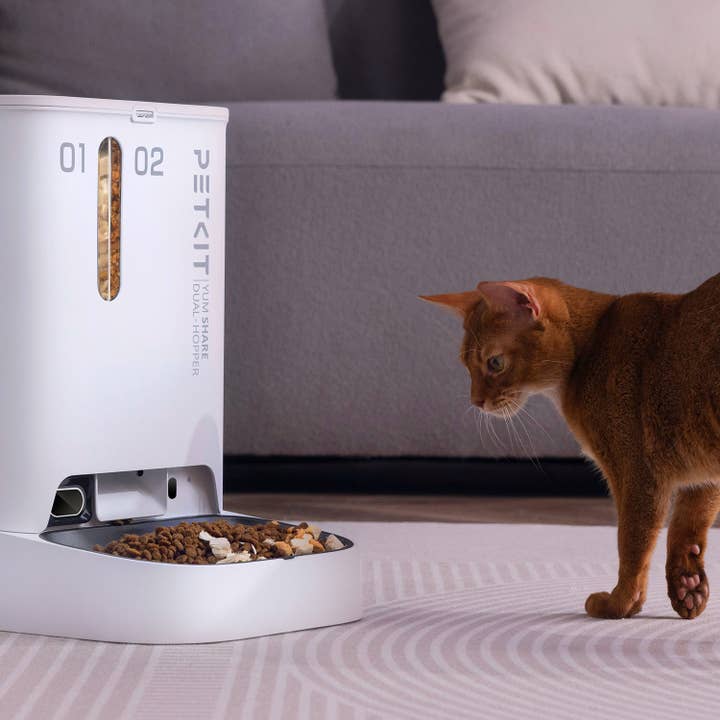 PETKIT - Wholesale Pet Bowl - Cat/Dog - YumShare Dual-hopper with Camera