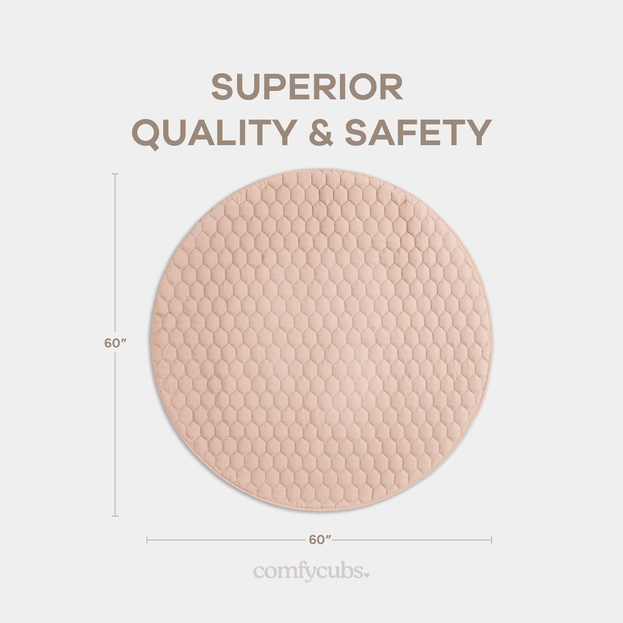 Comfy Cubs - Wholesale Play Mat - Kids & Baby - Premium Play Mat, Quilted Baby Mat for Floor by Comfy Cubs115