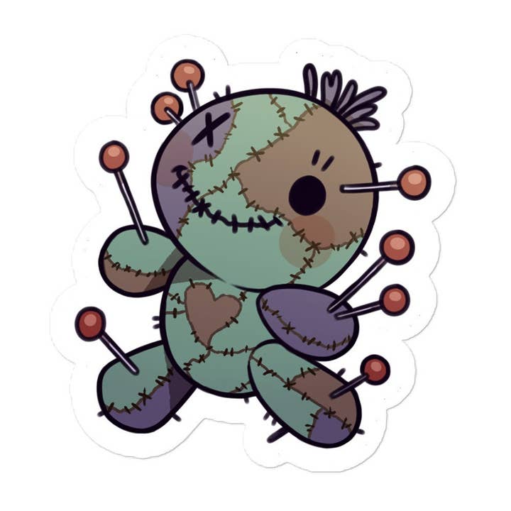 Mega Kawaii Cuties - Wholesale Sticker - Voodoo Doll Sticker