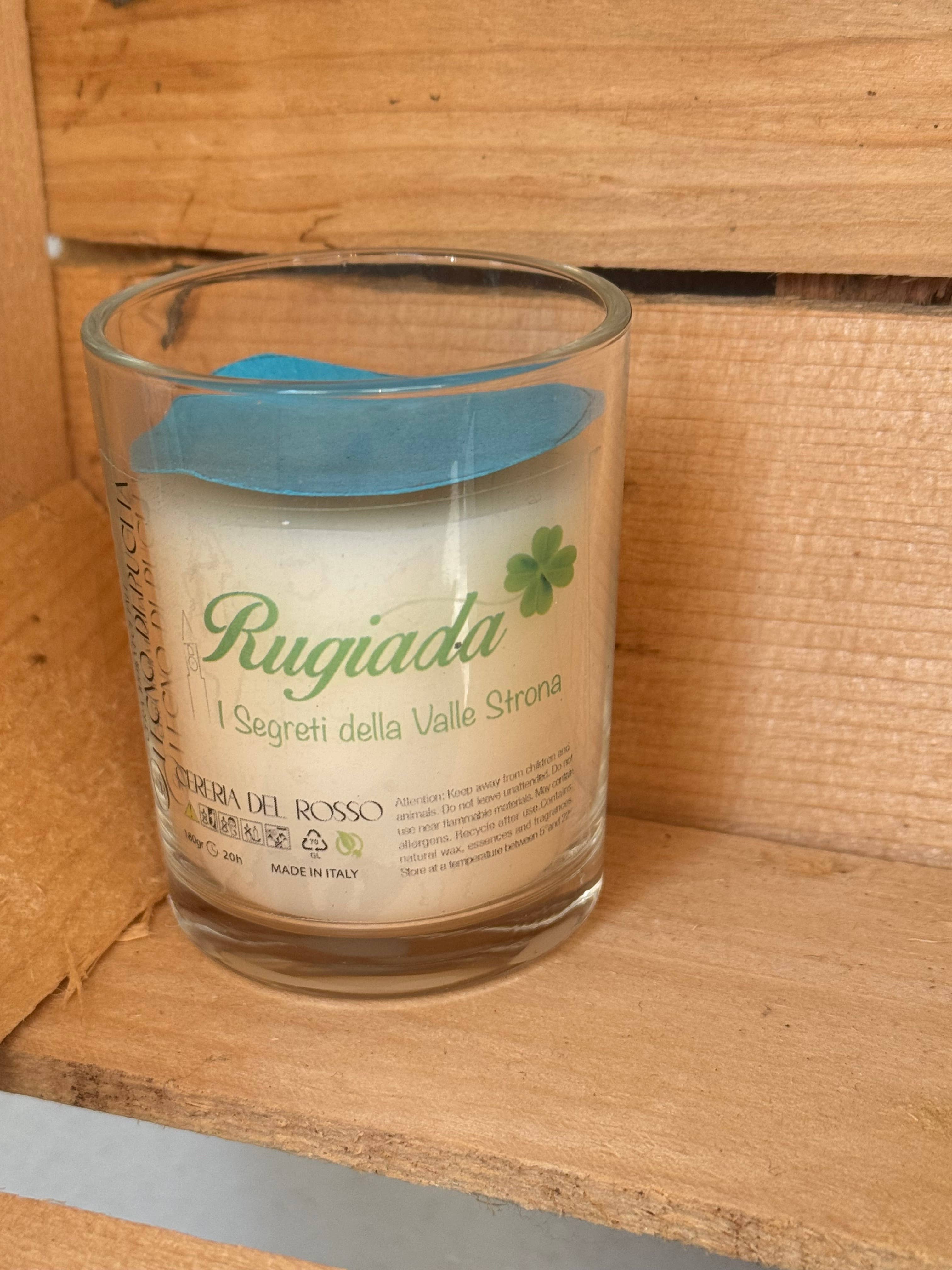 Rugiada I Segreti della Valle Strona - Wholesale Jar/Filled Candle - Soy Wax Candle Black Coconut0
