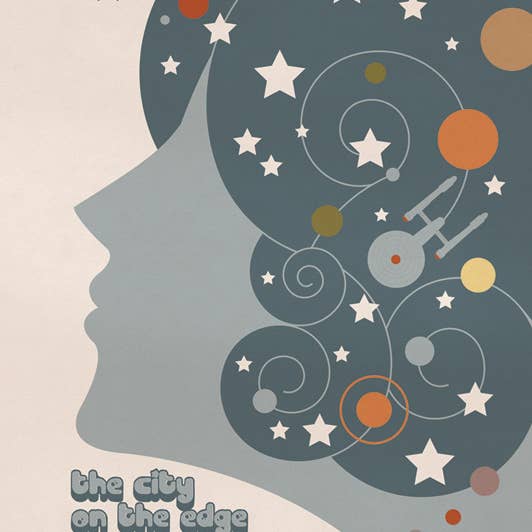 Star Trek (The City On The Edge Of Forever) Canvas for wholesale by The Art Group