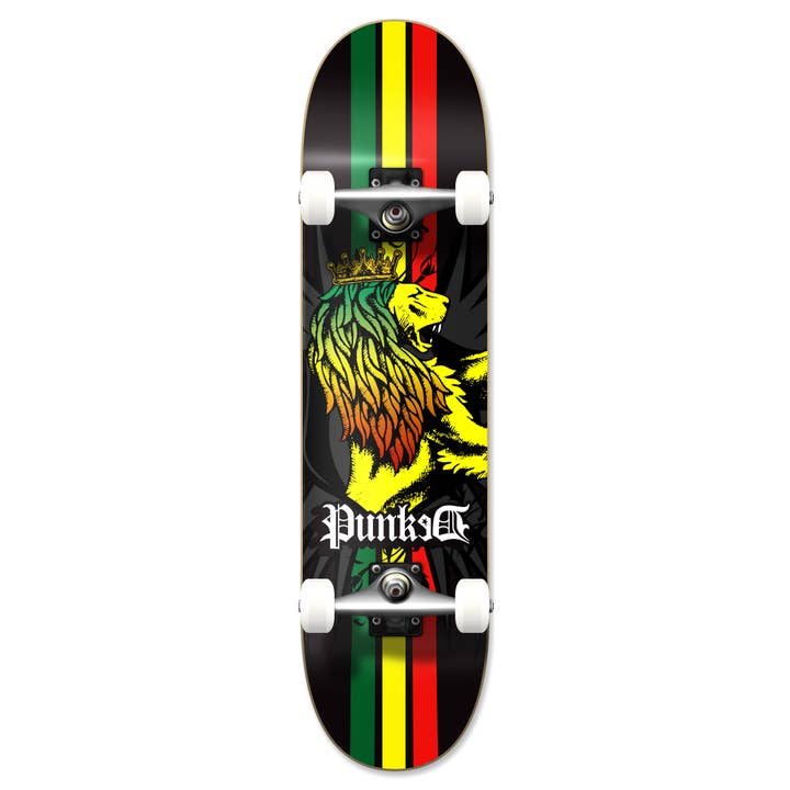 Skateboard completo Graphic 7.75" - Rasta per la vendita all'ingrosso da parte di Yocaher Skateboards