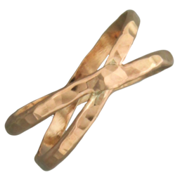 Mark Steel Jewelry - Wholesale Band/Stacked Ring - Criss Cross Ring0