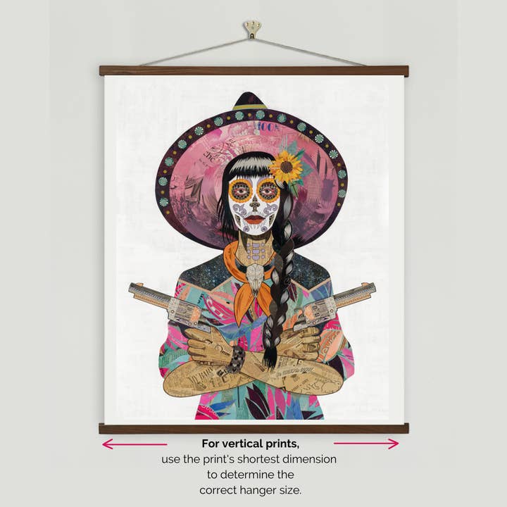 Dolan Geiman - Wholesale Picture Frame - Print Hanger | Magnetic | Walnut2