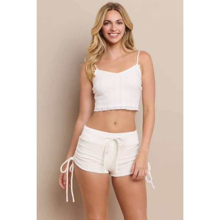 Cami-Top mit Schleifenakzent für den Großhandel von Honey Mango