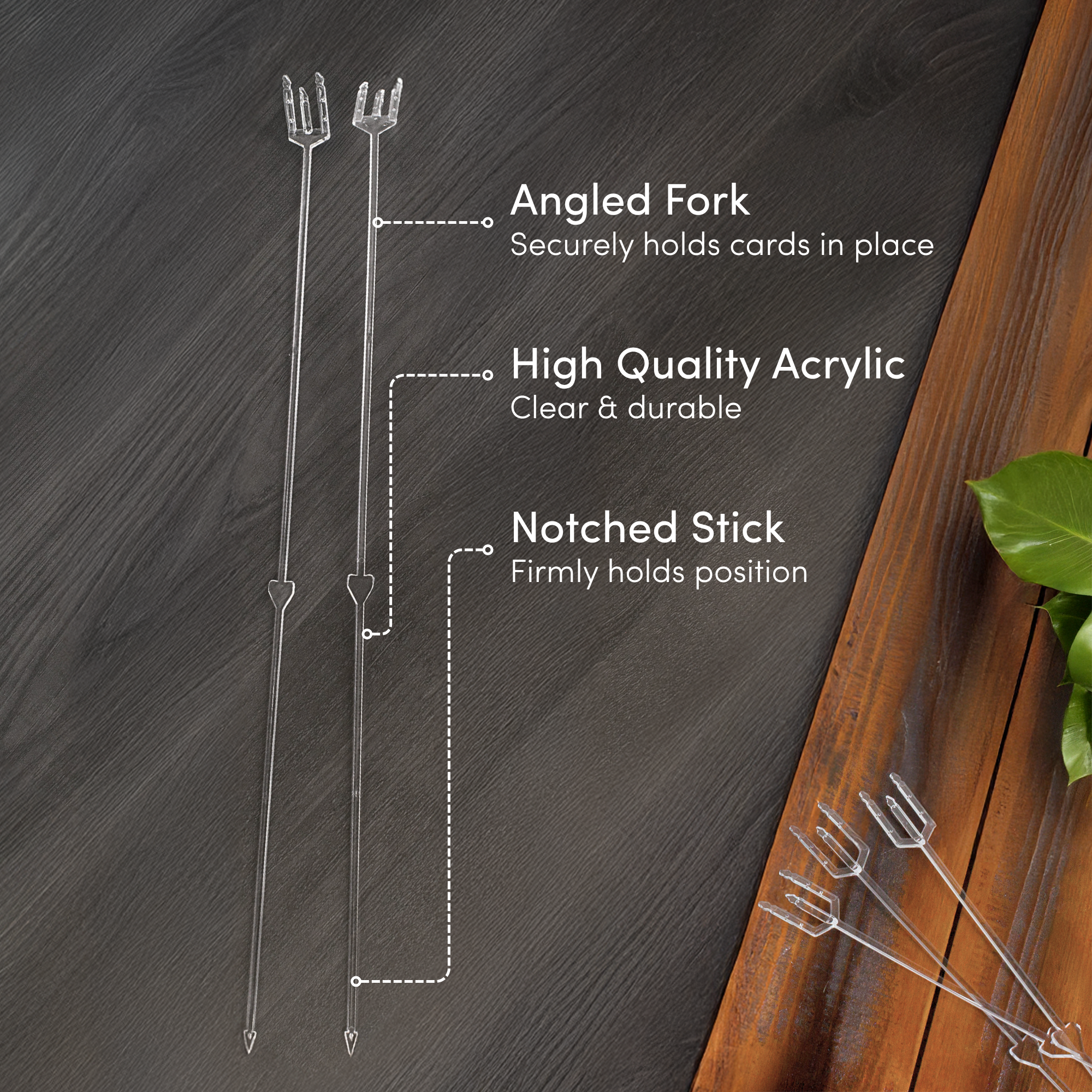 Jacobson - Wholesale Craft Supplies - Cardette Card Holders - Box of 10002