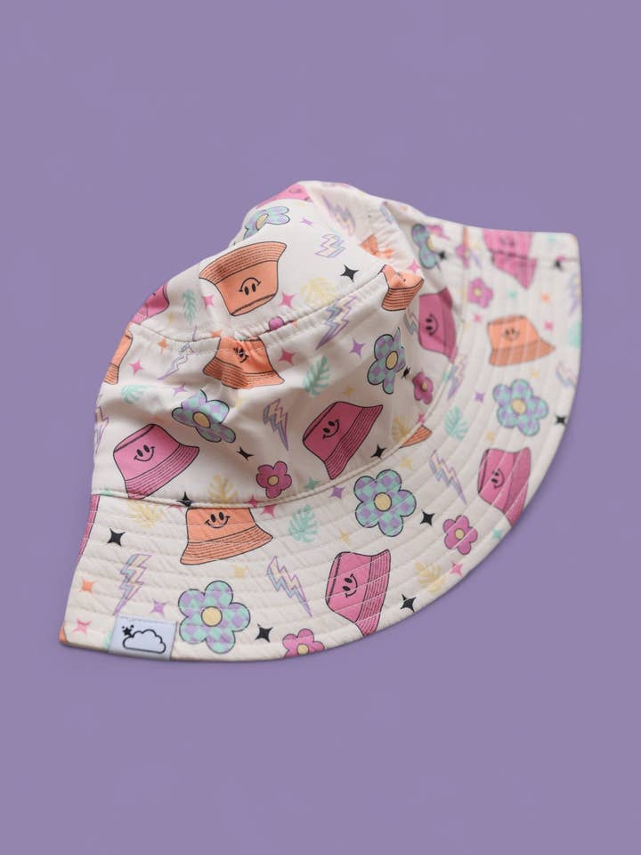 BEACH FOR DAISIES DREAM BUCKET HAT for wholesale by Dream Big Little Co.