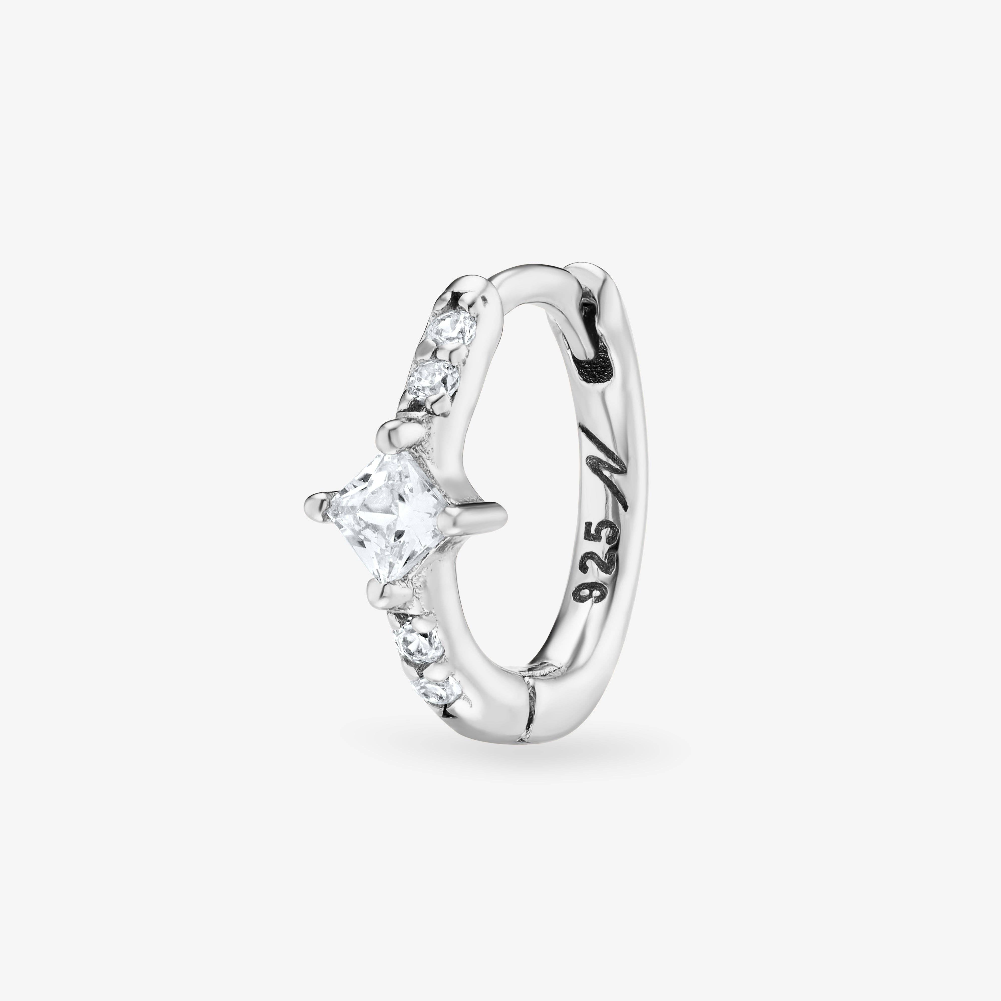 Nébuleuse Bijoux – wholesale Enkelt örhänge – Rym Blanche10