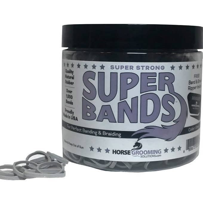 Smart Horse Gear - Wholesale Horseback riding gear - Super Bands Jar-Brown/Chestnut1