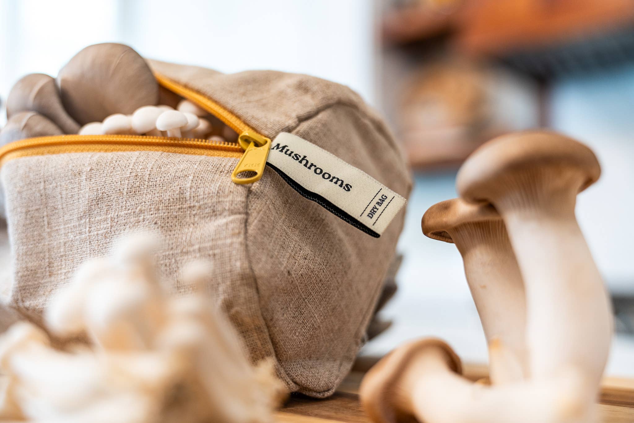 Ambrosia Bag - Wholesale Food Storage Wrap/Bag - Reusable Linen Bag for Mushrooms | Reusable | Spring Kitchen5