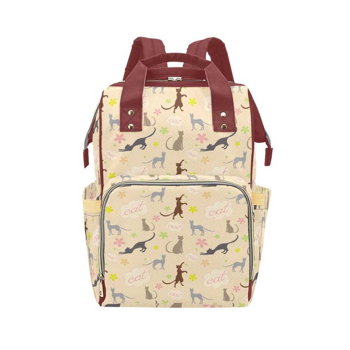 Catty Multifunctional Diaper Backpack Bag for wholesale by Pioneer Kitty Market