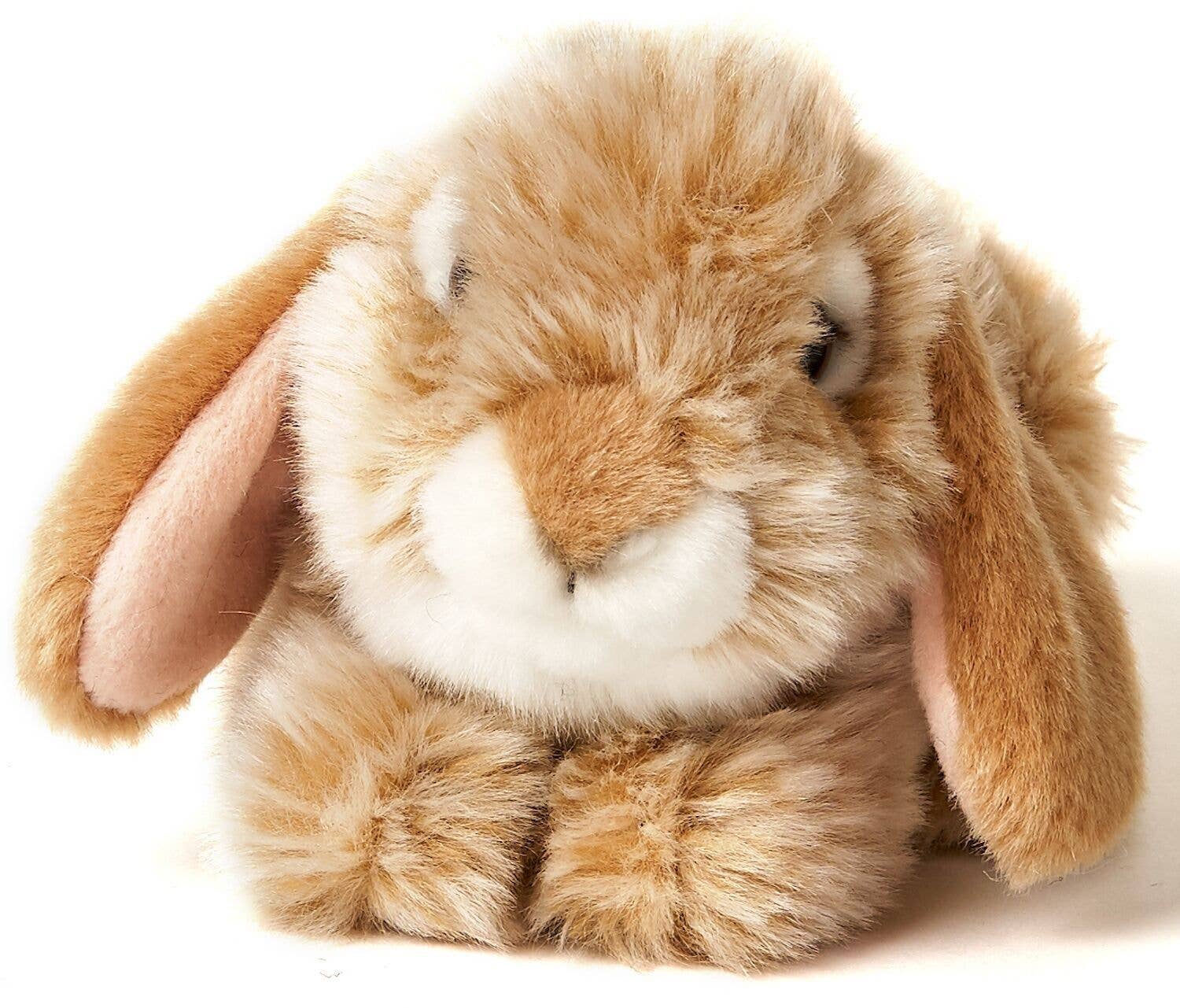 Uni Toys – wholesale Stuffed/plush toy – Kids & baby – Aries rabbit, lying down (beige) - cuddly/plush toy2