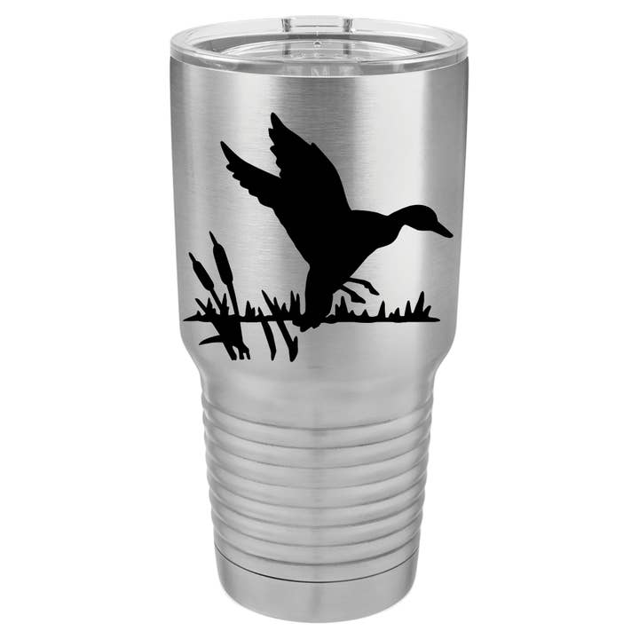 Stockente Landing Becher für den Großhandel von A to Z Imaging and Design