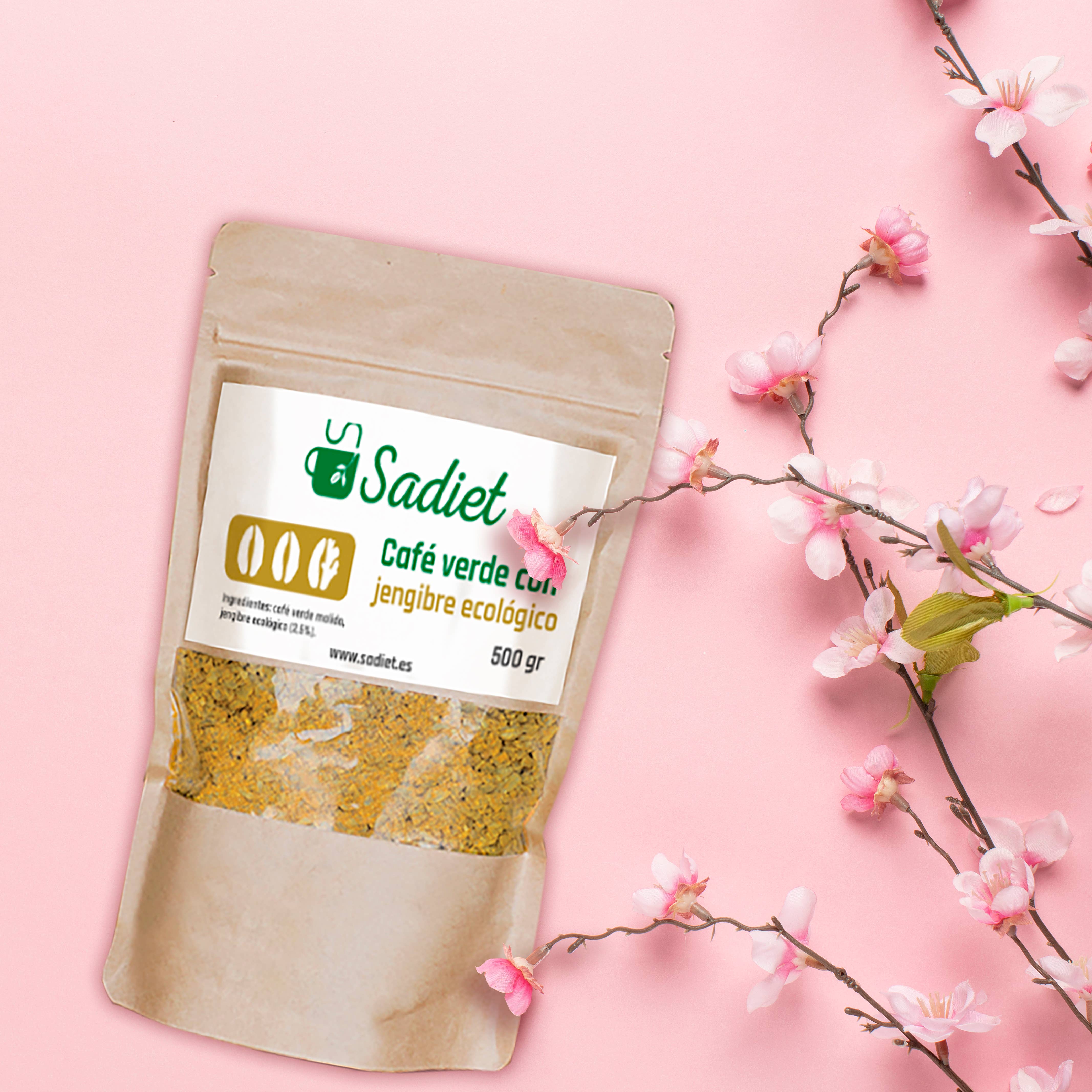 SADIET - Wholesale Coffee Beans - Organic Green Coffee with Ginger | 500gr1