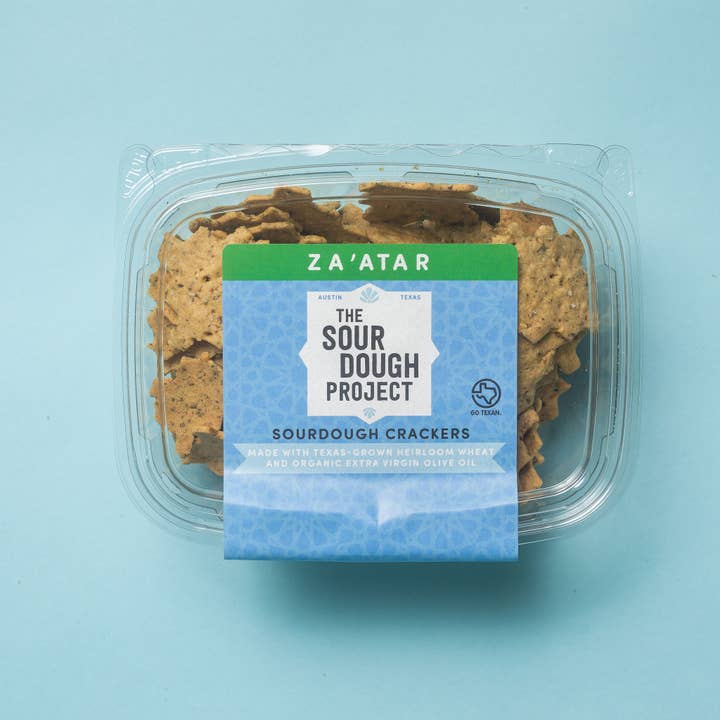 The Sourdough Project - Wholesale Crackers - Za'atar Sourdough Cracker
