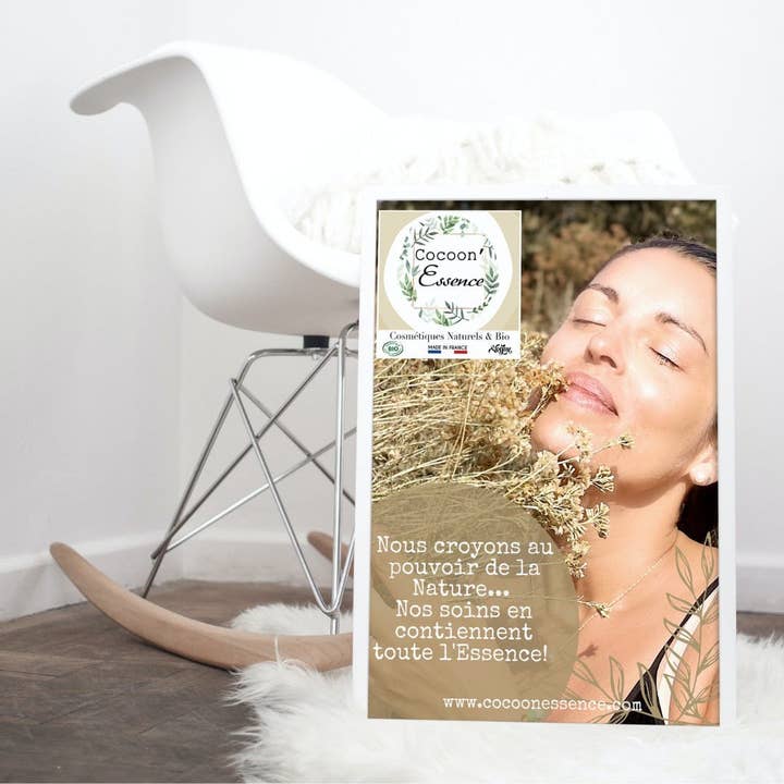 Cocoon’Essence - Wholesale Poster - PLV poster A3 “Essence of nature” Cocoon'Essence