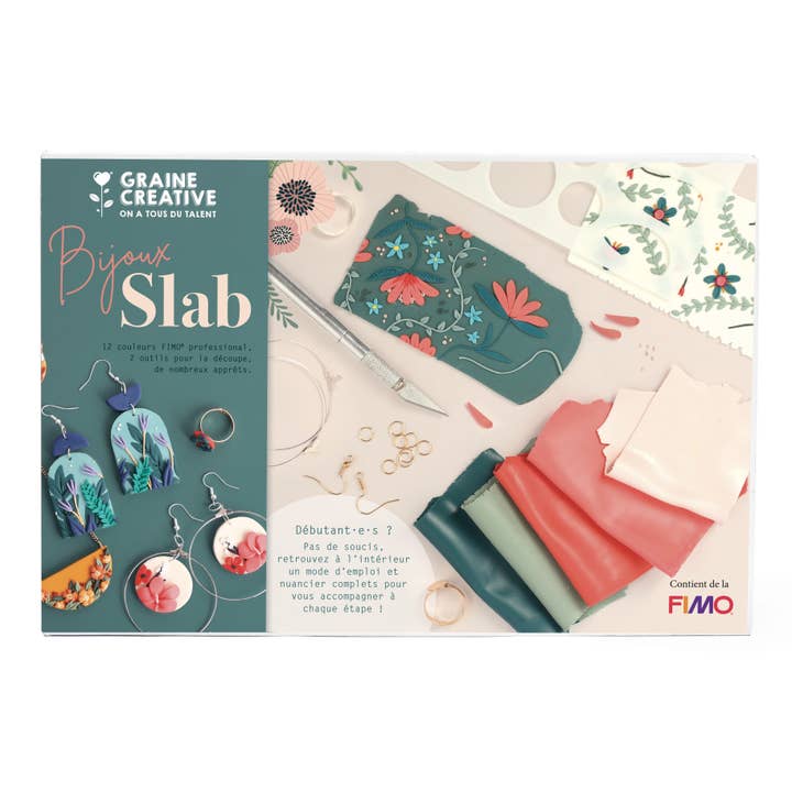 Graine Créative - Wholesale DIY Craft Kit - FIMO JEWELRY SLAB BOX 270 x 190 x 45 mm
