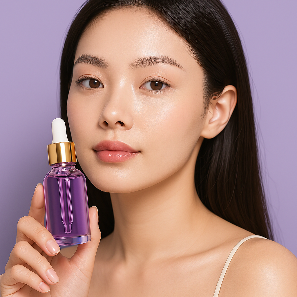 Beautique Goals – Engroshandel Ansigtsserum – Koreansk hudpleje blåbær fugtgivende anti-aging serum1