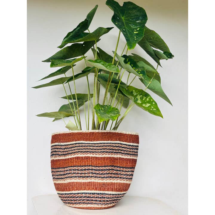 Fine weave sisal basket / African basket / Storage basket for wholesale by MAASAI CHIEF