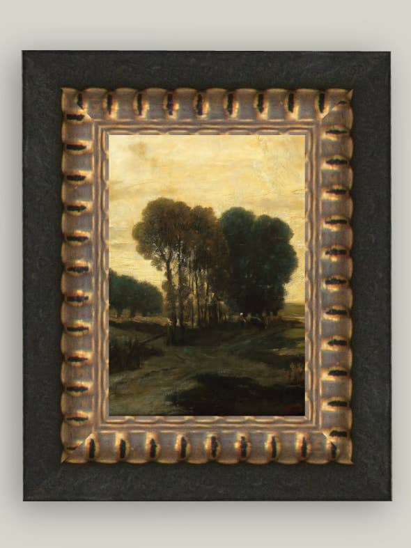 Clump of Trees Framed Antique Art for wholesale by Petal Lane Home