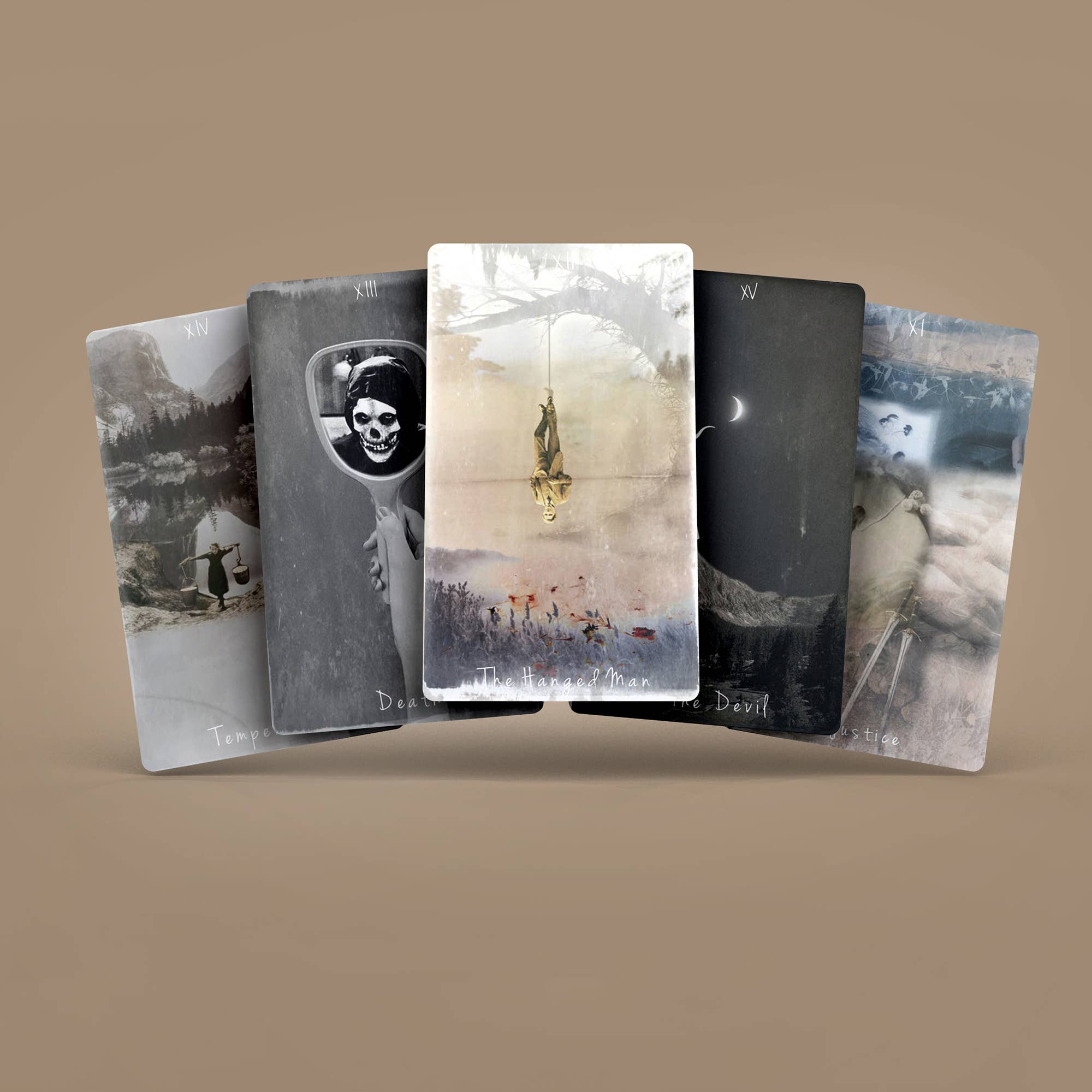 Darksynevyr - Wholesale Tarotkaarten - Tarot van Onbekende Schaduwen 78+2 Kaarten Deck | Belastingvrij EU/VS1