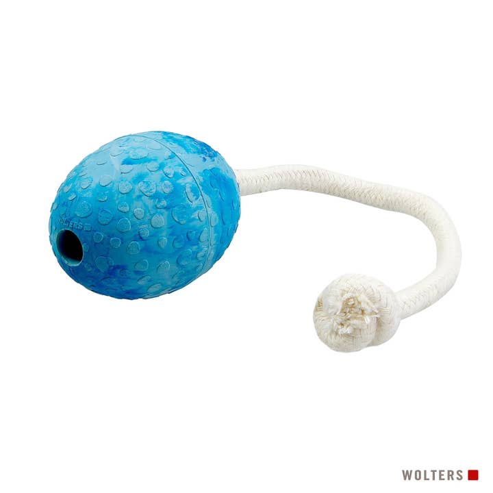 WOLTERS cat & dog GmbH – wholesale Hundboll - Hund – Strutsägg med rephundleksak