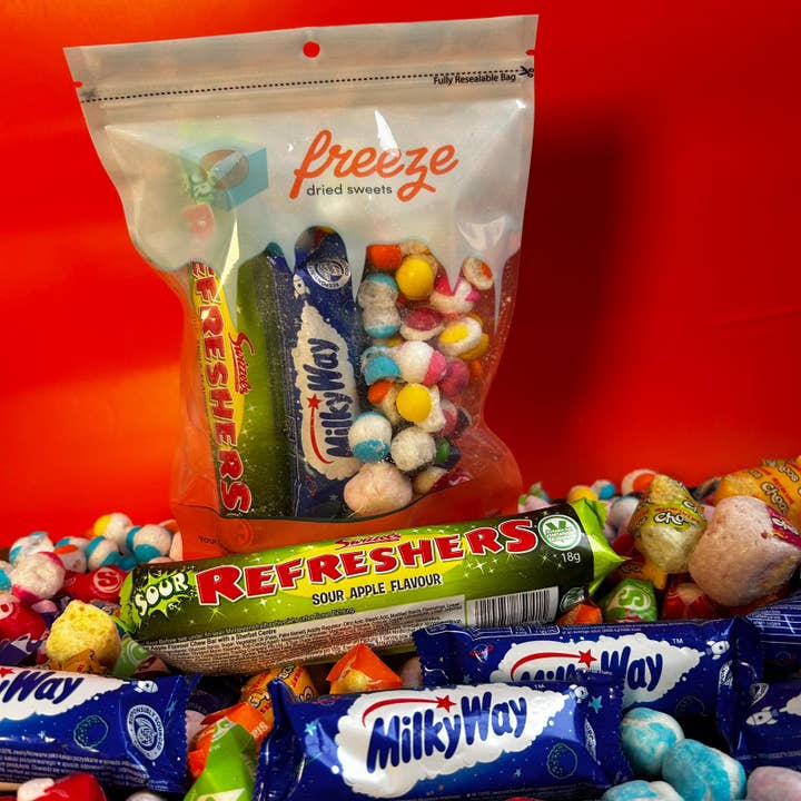 Freeze Dried Sweets - Wholesale Hard Candy - Veggies Mix 160g - Freeze Dried Sweets1