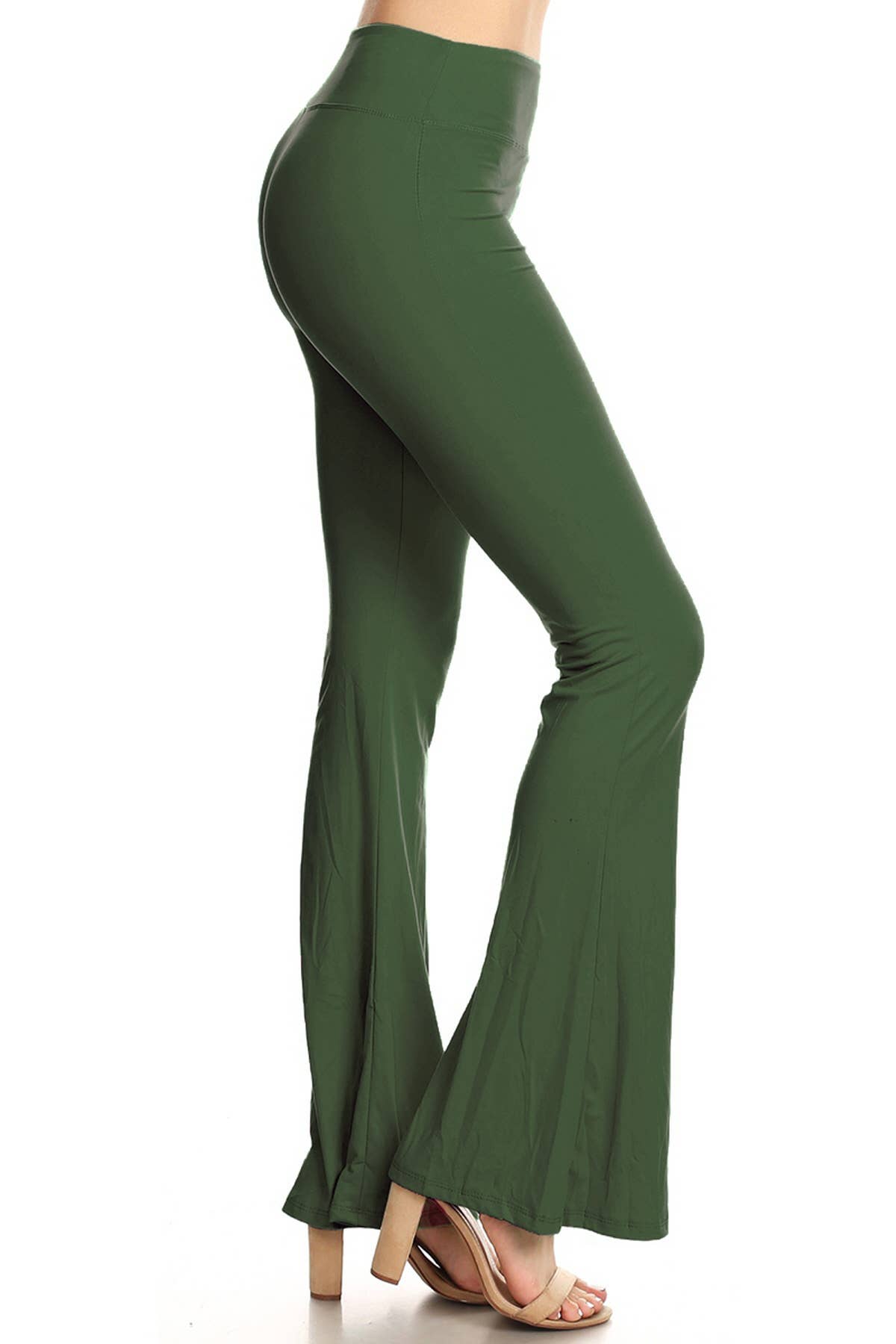 Leggings Depot - Wholesale Pants - Women's - Buttery Soft High Waist Solid Palazzo Pants14