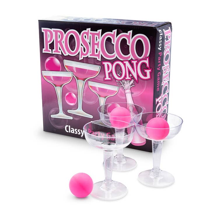 Adult Party Drinking Game - Prosecco Pong for wholesale by Weddingstar Inc.