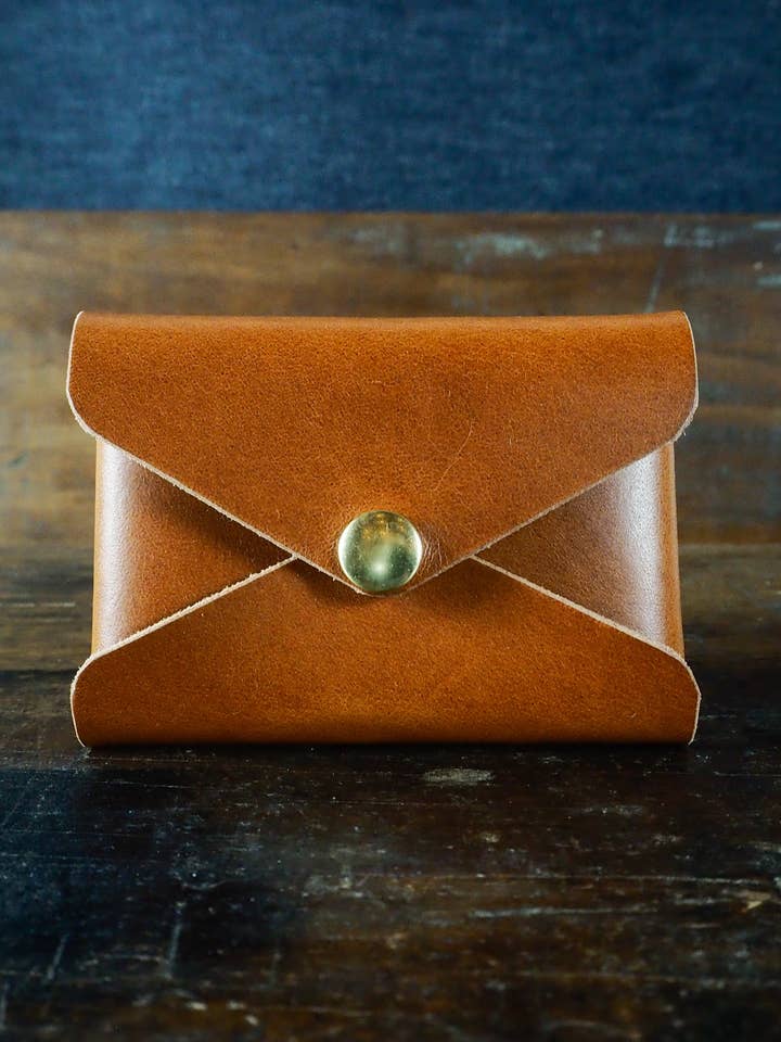 Card Case - Bourbon for wholesale by Skinner American Goods