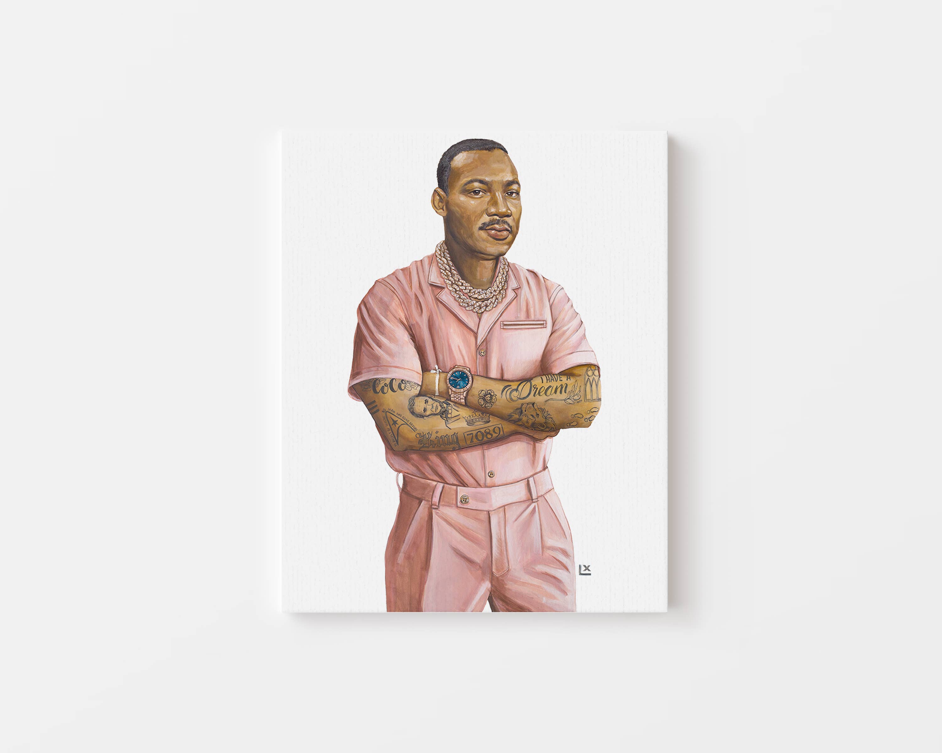 LX Artworks - Wholesale Art print - MLK Canvas Print